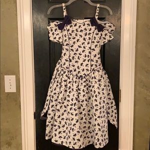 Bonnie Jean adorable fit and flare dress small
